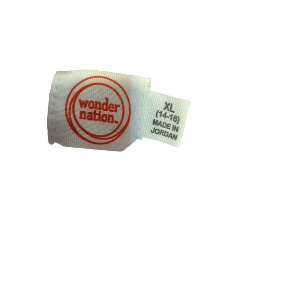 WONDER Nation Girl Zip Neck Pullover XLarge Lilac Polyester - Picture 3 of 4